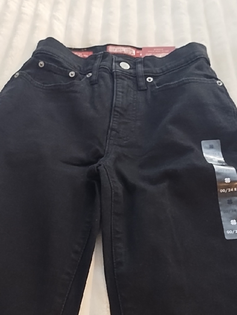 Lucky Brand Women's Black Slim Straight Jeans